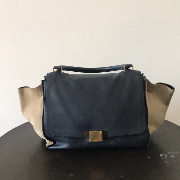 Celine Handbags - Celine Trapeze Bag